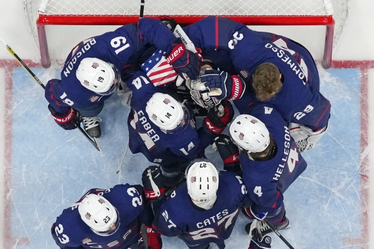 US men's hockey team gets noise complaint after Olympic loss
